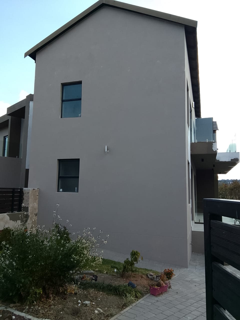 three storey building finished