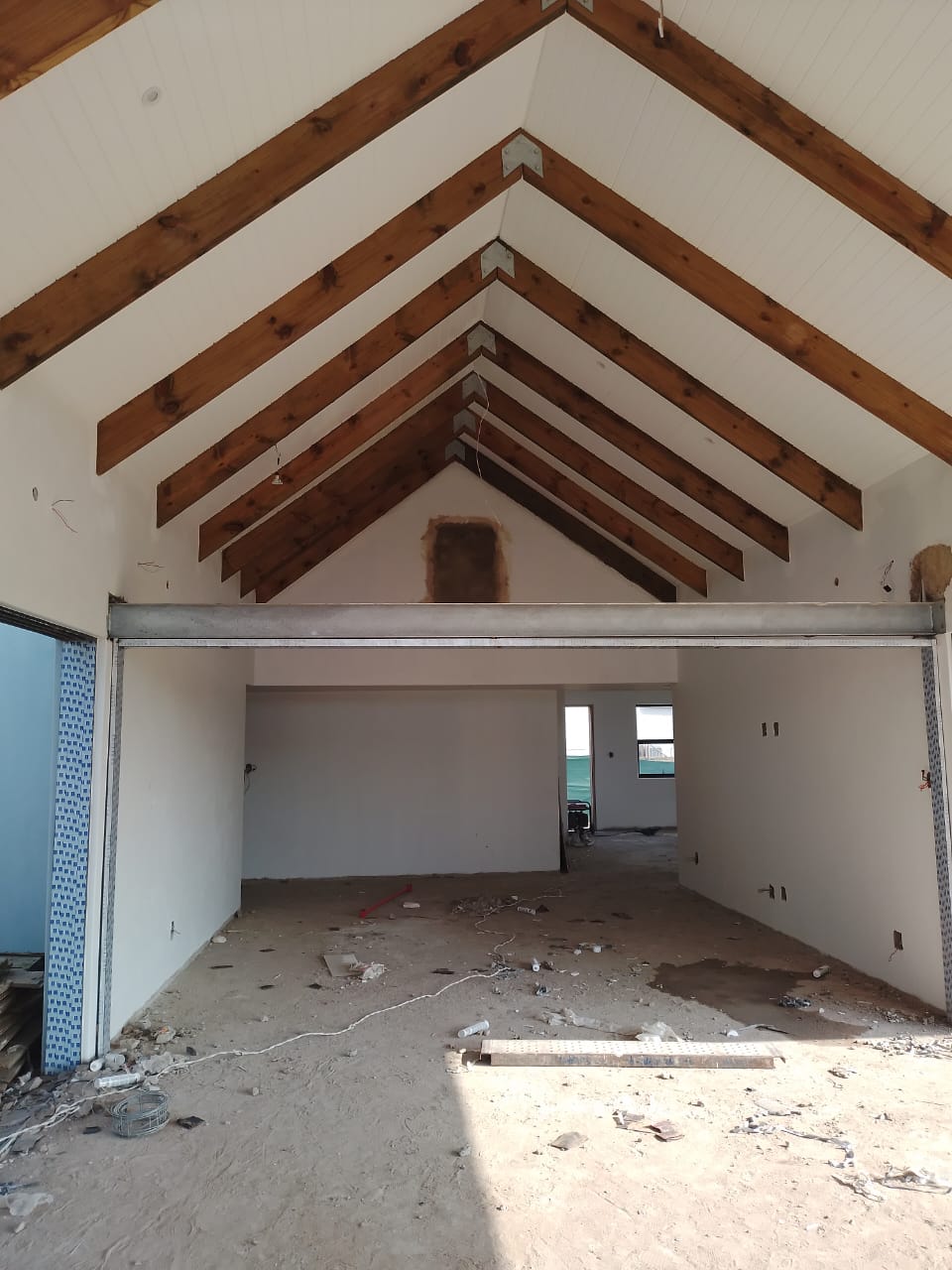 house being renovated